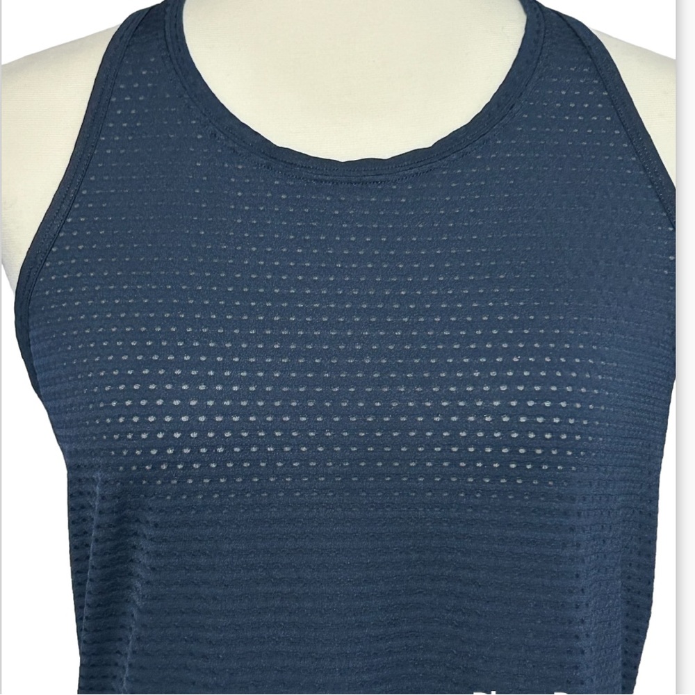 Athleta Navy Athletic Racerback Tank Top Size Small